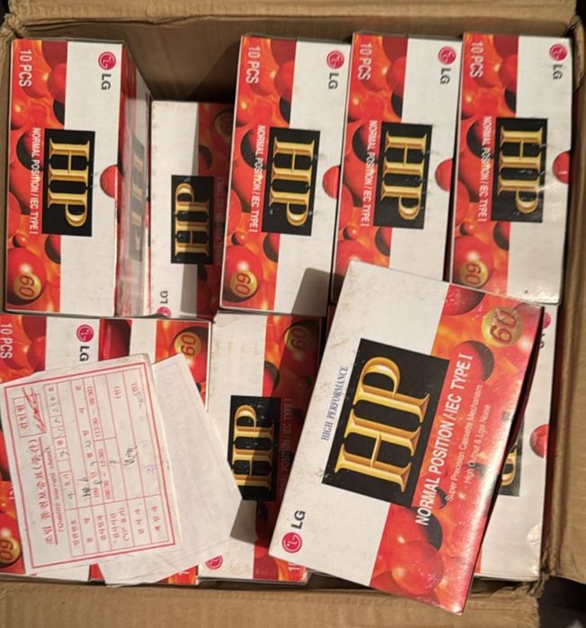 Кассеты новые оригинал