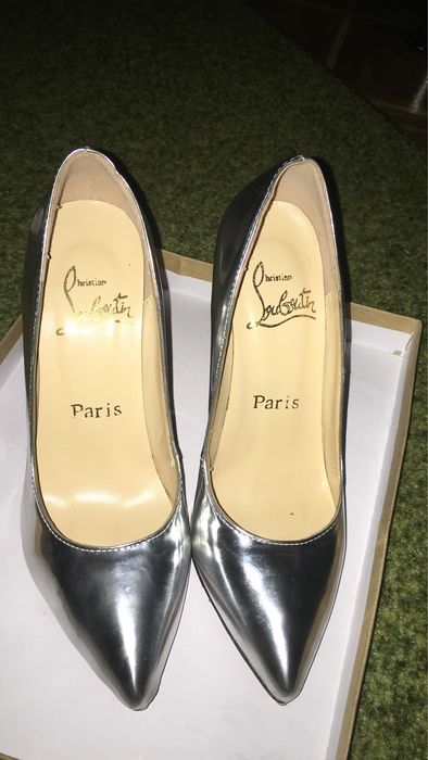 Туфли серебрянные на выпускной