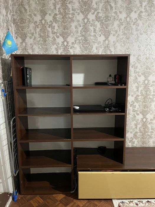 Комплект мебели для гостиной, минимализм и журнальный стол