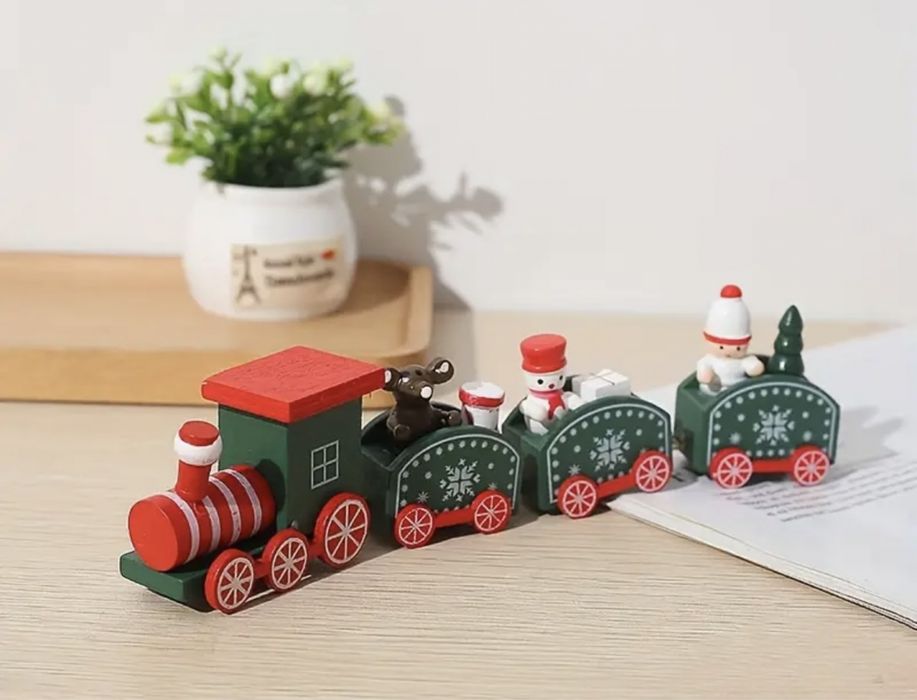 Новогодний декор. Паровозик