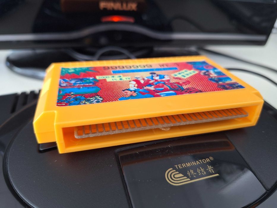 18 in 1, caseta discheta clasica cu joc pentru consola TV