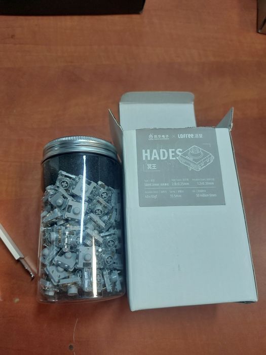 Kit de reparatie switchuri tastatura mecanica Lofree Hades  106 pcs