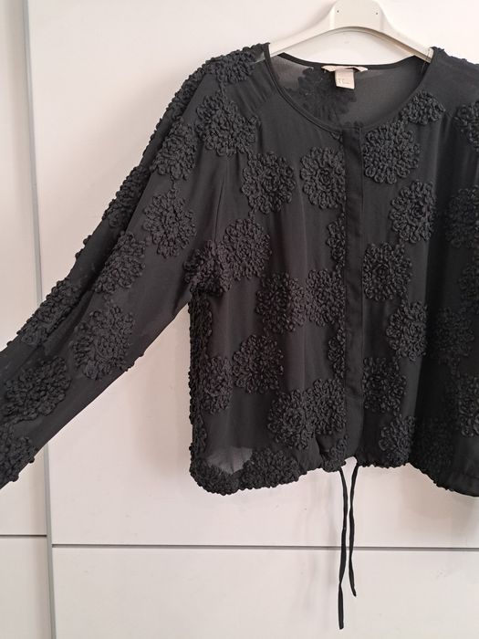 H&M риза с 3d цветя р-р С