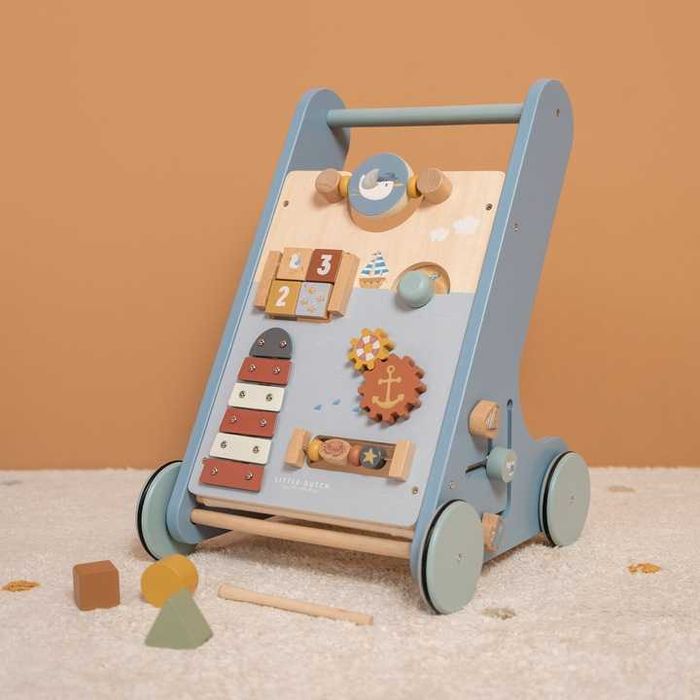 Little dutch дървен walker проходилка