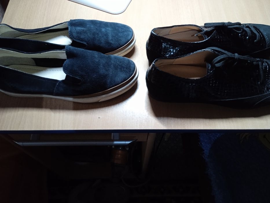 Туфли кожанные новые и бу