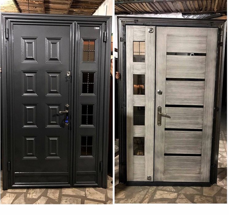 Металлические двери.