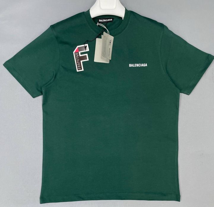 Tricou balenciaga green