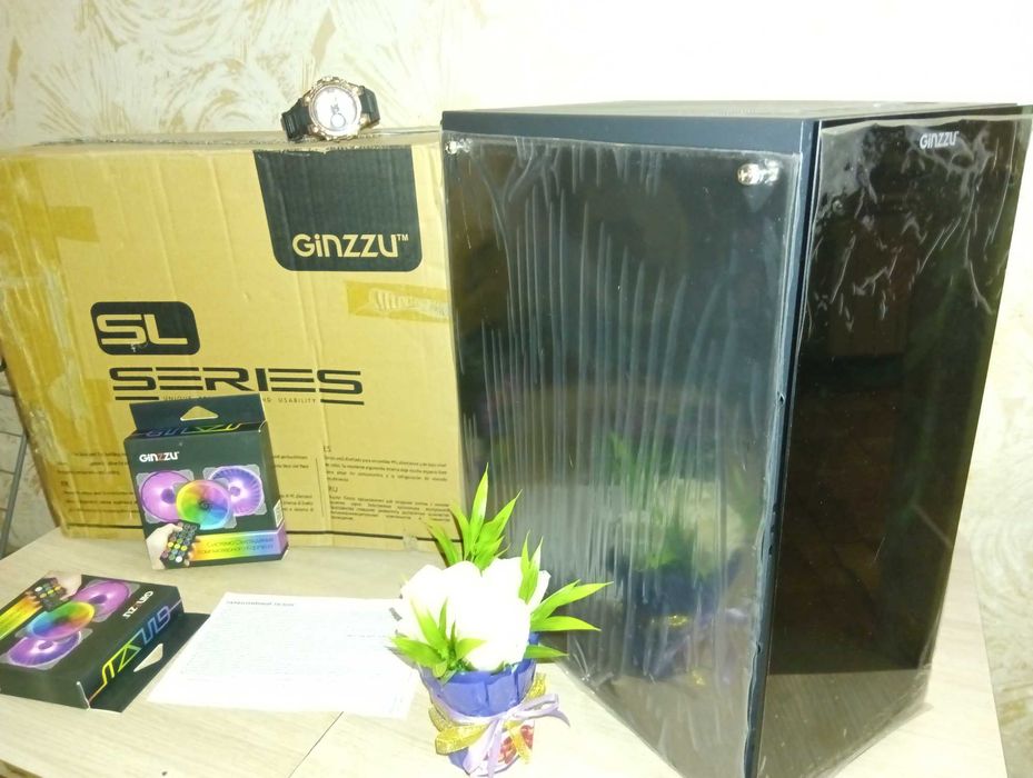 Компьютер/i7/DDR4 16Gb/RX 580/SSDM.2 256, HHD 500/500W