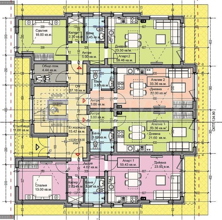 Продава се Едностаен апартамент в Варна, Галата - 37 кв.м за 1757 €/кв.м - Снимка #4