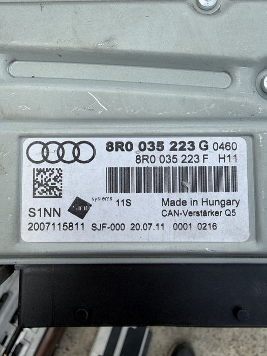 Statie / Amplificator Audi A4 A5 Q5 Q7 : 8T0035223AH / 8R0035223F