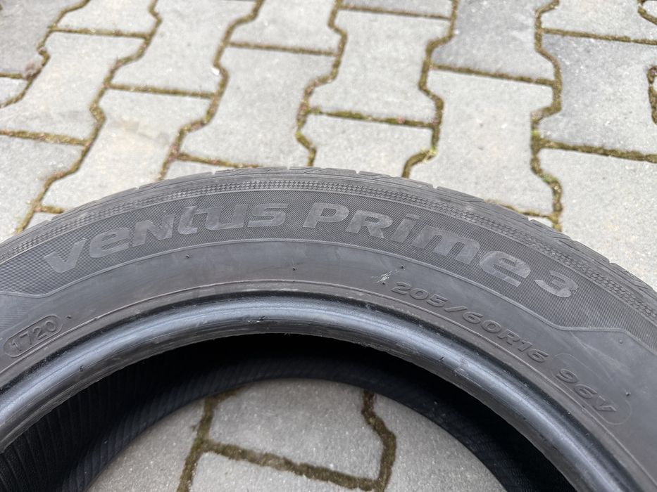 2бр. Летни Гуми 205/60R/16 -HANKOOK- DOT:1720- 4.0мм. *40€ за 2бр.*