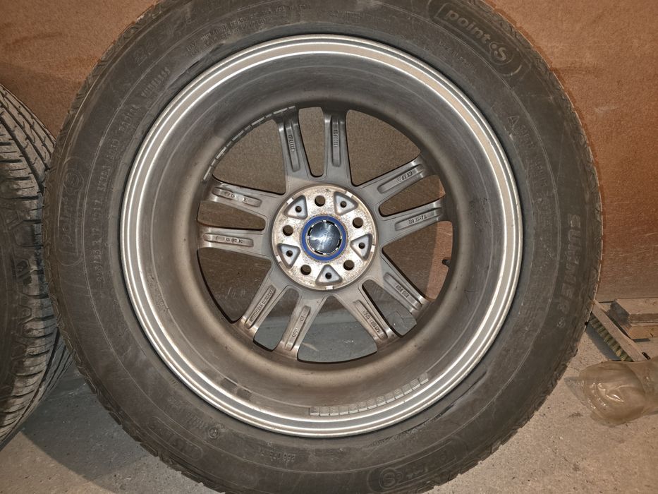 Джанти с гуми 17, 5х112 VW, Mercedes, Audi, skoda