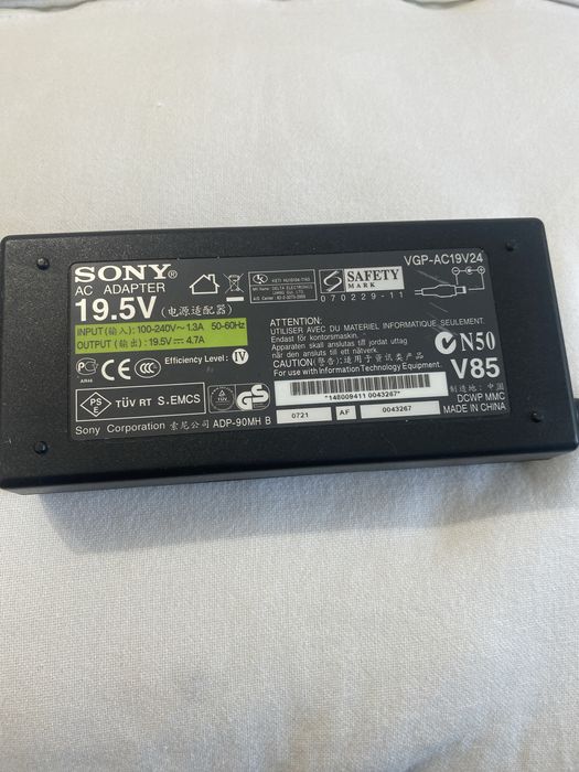 Adaptor alimentare Sony original – VGP-AC19V24, 90W