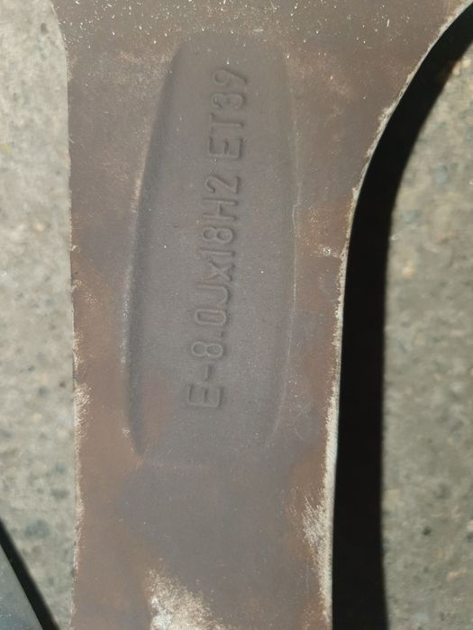 Джанти АУДИ А6  R18 + зимни гуми дот 24 24г.