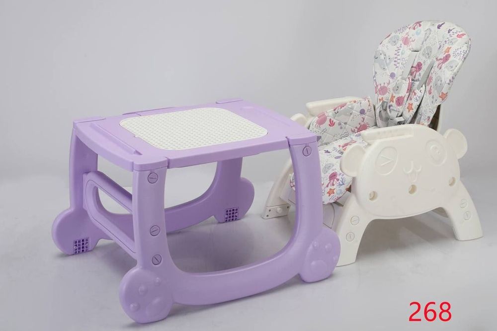 Детский стол стул для кормления трансформер