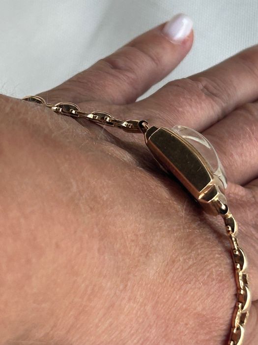 Златен часовник ЗАРЯ сьс златна гривна СССР 1956