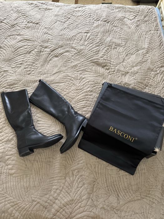 Сапоги, длинные , натуралка