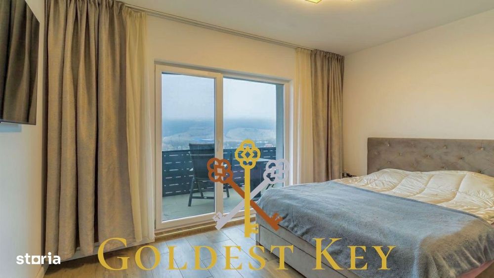 Apartament la cheie! 3 camere, balcon si gradina! Baciu