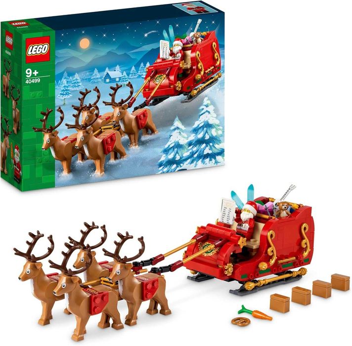 LEGO Лего Конструктор Шейната на Дядо Коледа 40499 343 части