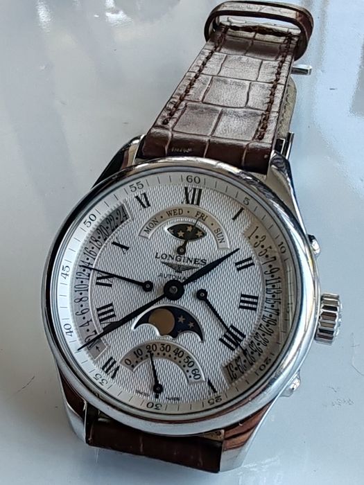 Longines Master Collection Retrograde Automatic 44 mm Funct Impecabil!