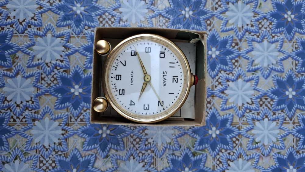 Ceas Slava USSR  de colecție cu certificat