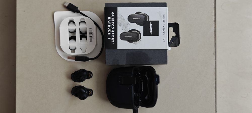Bose QC II in ear