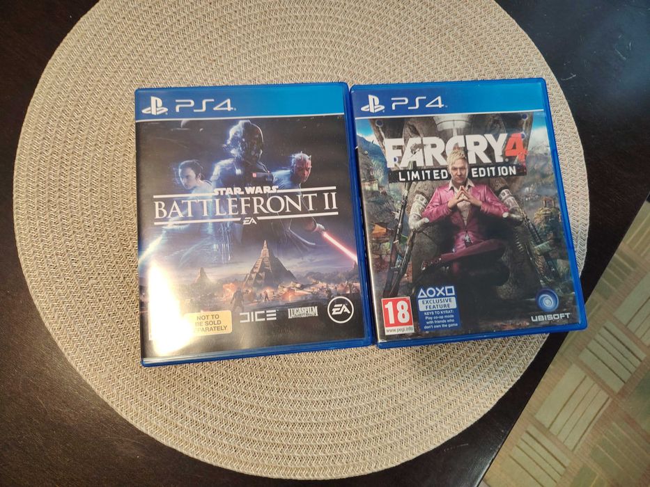 Star Wars Battlefront 2 / Farcry 4 limited edition PS4