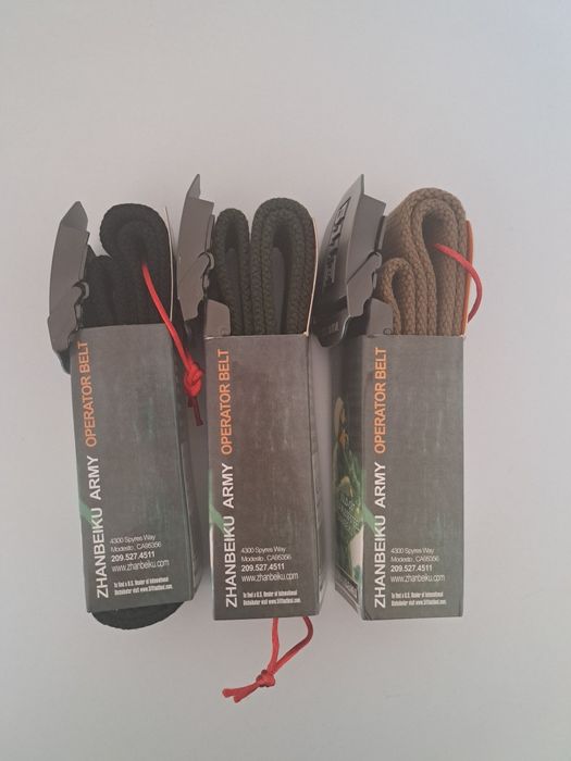 Тактически колан с метална катарама