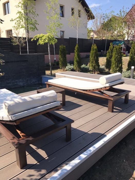 Sezlong piscina plaja gradina