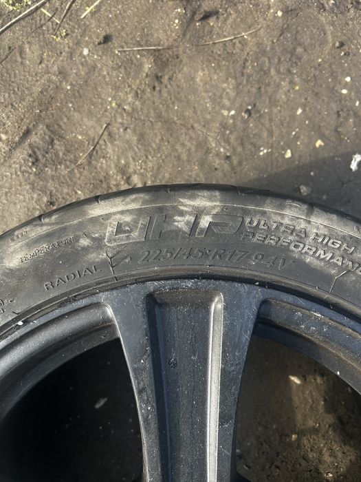 X4 buc Jante R17  cauciucurii in stare fb