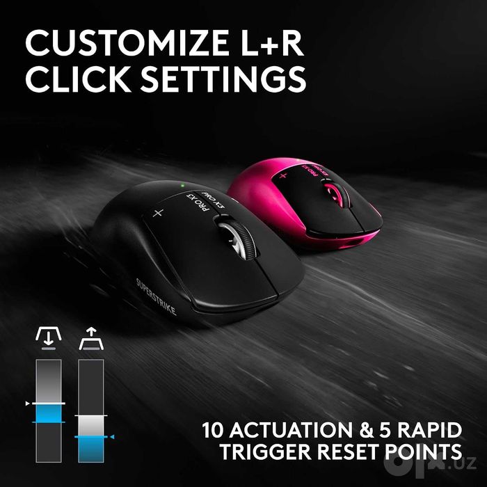 Logitech G PRO X3 Superstrike Wireless Gaming Mouse