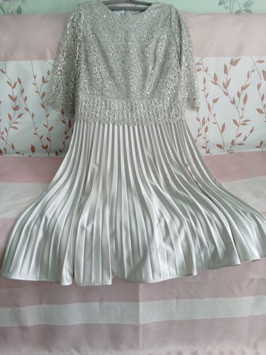 Плессированное платье женское