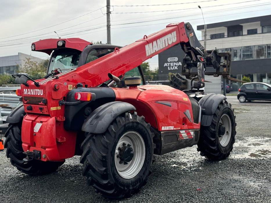Manitou MLT 741 anvelope Alliance noi an 2016 furci hidraulice