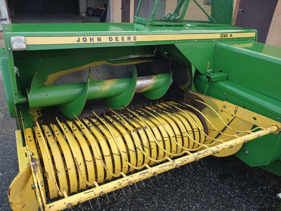 Presa baloti/balotiera dreptunghiulara john deere 332 A