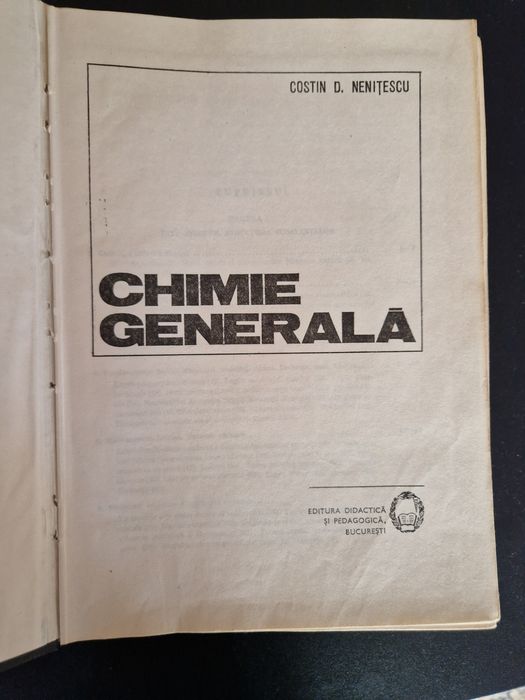 Tratat chimie generala