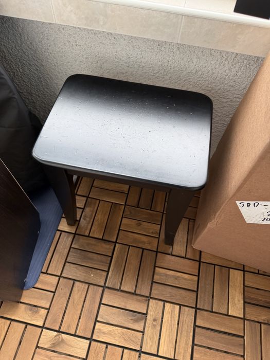 Закачалка, Шкаф за обувки с 2 отделения, друг с 1 и табуретка за антре