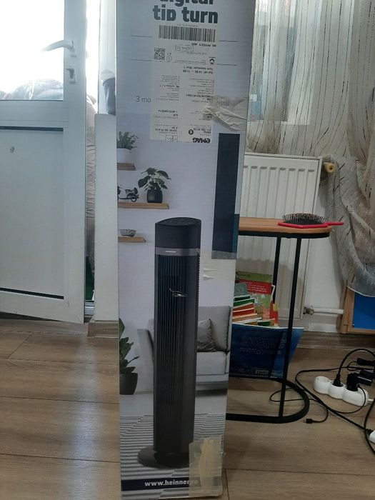 Ventilator turn Heiner 45W, negru