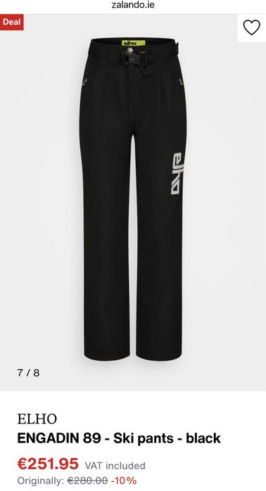 ELHO Freestyle Engadin 89 Ski Pants ОРИГИНАЛЕН дамски ски пснталон M