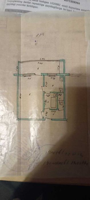 Квартира вторичный