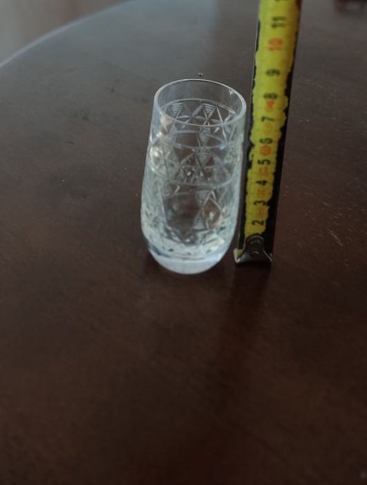 Советские хрустальные  графин и рюмки