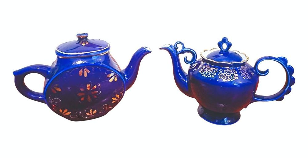 ЧАЙНИКИ гжель, кобальт