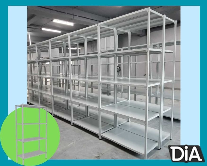 Arxiv stellaj, rafli metall tokchalar, ombor, архивный стеллаж