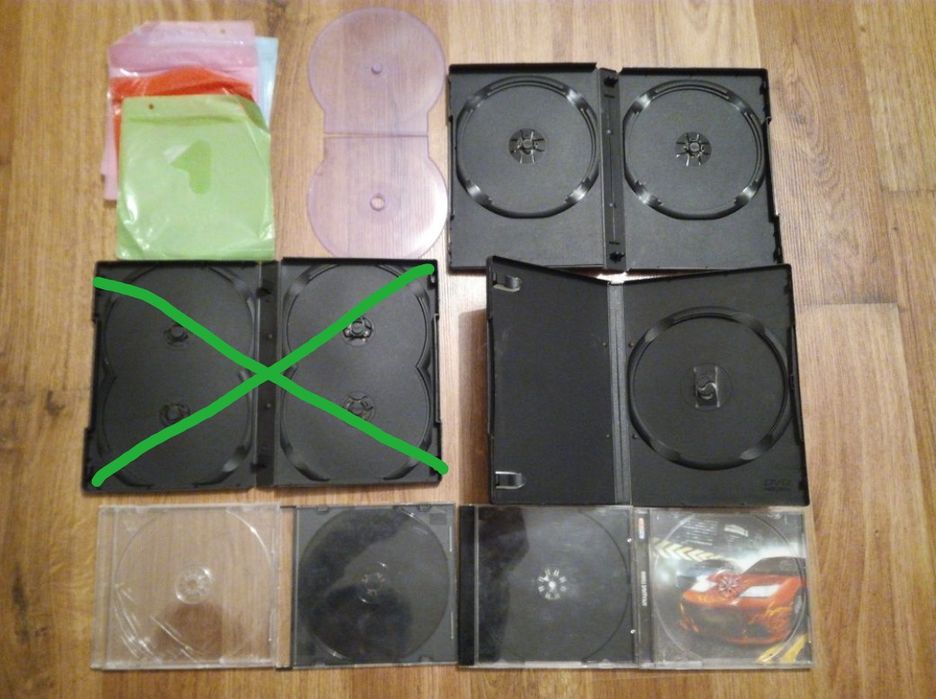 Продам боксы/коробки/конверты от компакт дисков