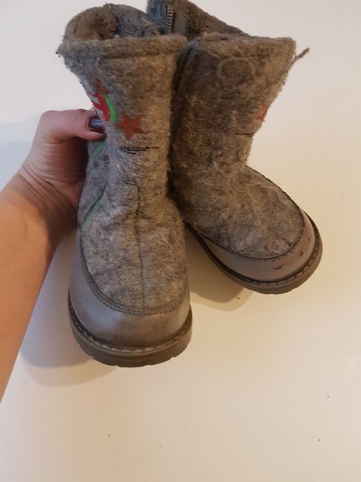 Детские сапожки валенки