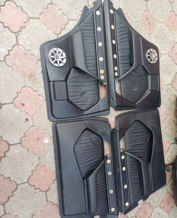 Кожанный салон w124