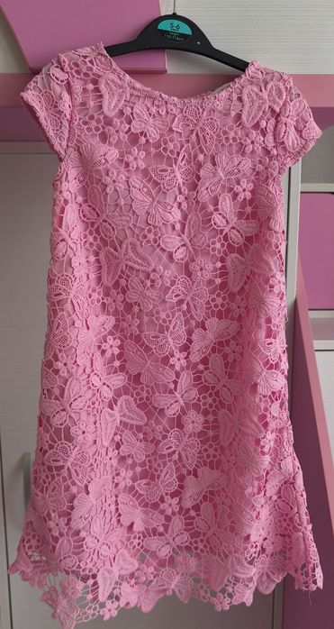 Официална детска рокля 4-5-6 г.