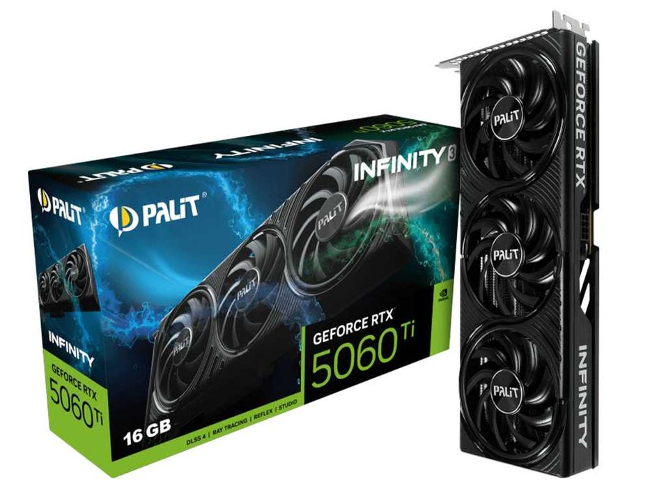 Palit - 16GB GeForce RTX5060Ti INFINITY 3 GDDR7 128bit 3-DP HDMI