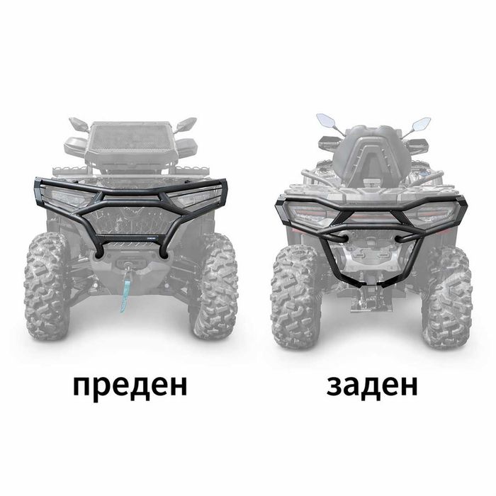 НОВ Оригинален Преден и Заден РОЛБАР RIVAL CFMOTO X8, X10 2024-2026+ GEN3