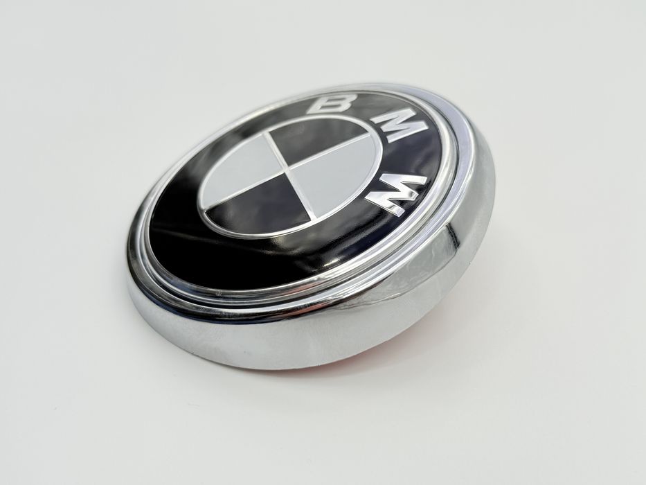 Emblema Compatibila BMW F15/F16 spate X5/X6 alb/negru