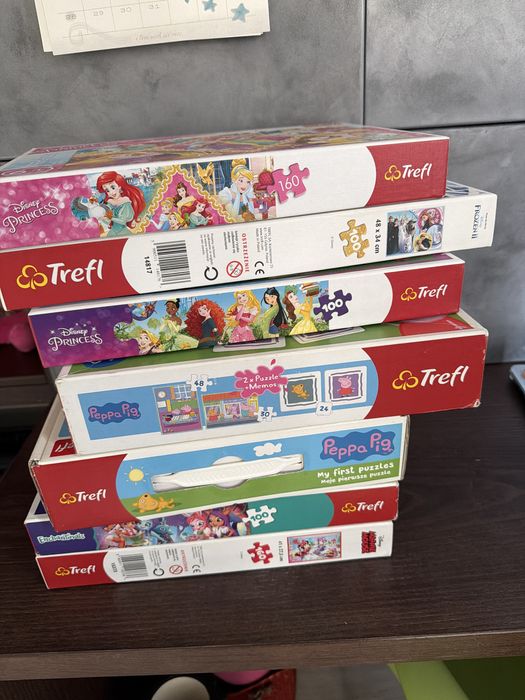 Пазлы Trefl 7 штук